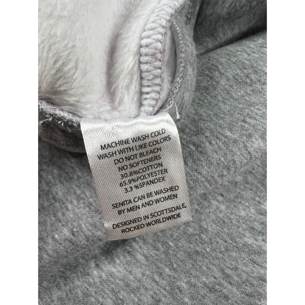 Senita Athletics Heather Gray Fleece Lined Joggers Sweatpants Mens Womens Large - Picture 5 of 7